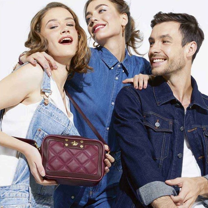 Tas Rosalee maroon sophie paris