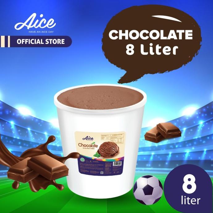 

windytriastuti13 AICE Chocolate Bucket Ice Cream Es Krim Ember 8L Eskrim TERLARIS TERPERCAYA ORIGINAL