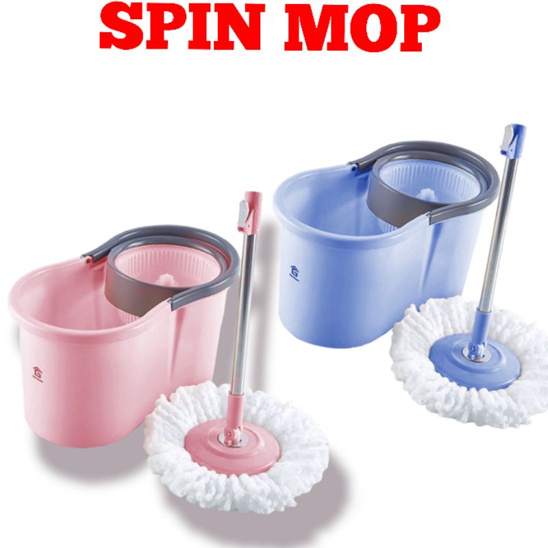 SPIN MOP ALAT PEL LANTAI / SUPER MOP ROTARY 360 PRAKTIS