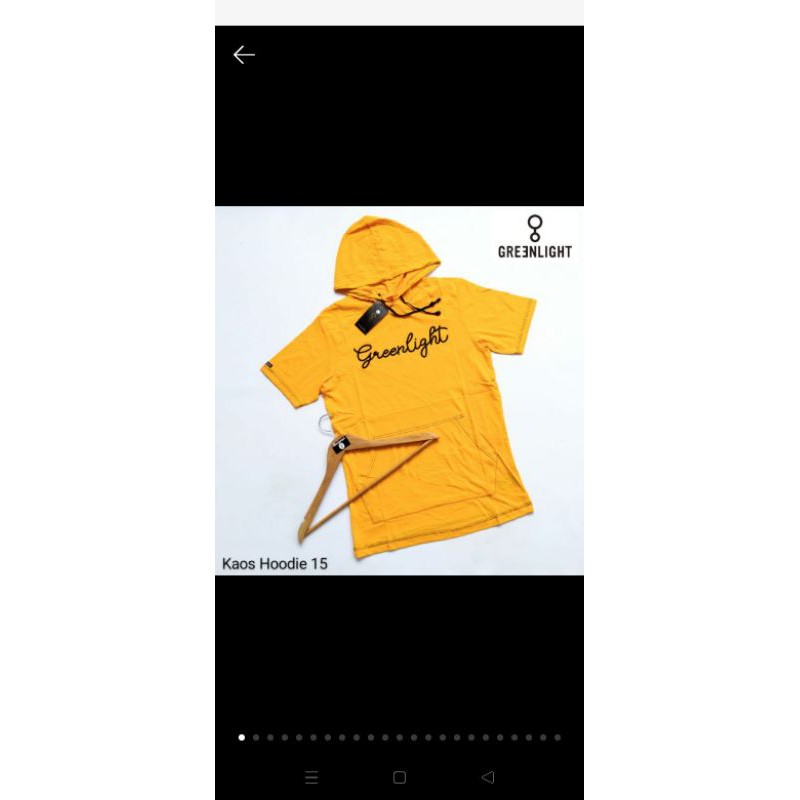 KAOS DISTRO HOODIE PENDEK mi