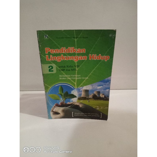 buku PLH kelas 2 SMP MTS 3 Serangkai