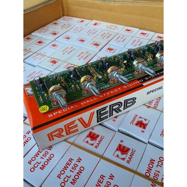 REVERB SPECIAL HALL EFFECT SOUND SYSTEM 7POTENSIO RANIC 283