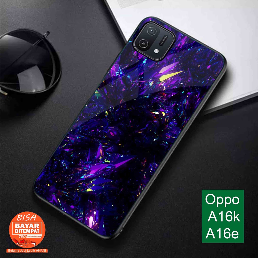 Case Oppo A16K A16E - Motif Case [ Aesth Anik 3 ] - Hardcase Oppo A16K A16E - Softcase Oppo A16K A16