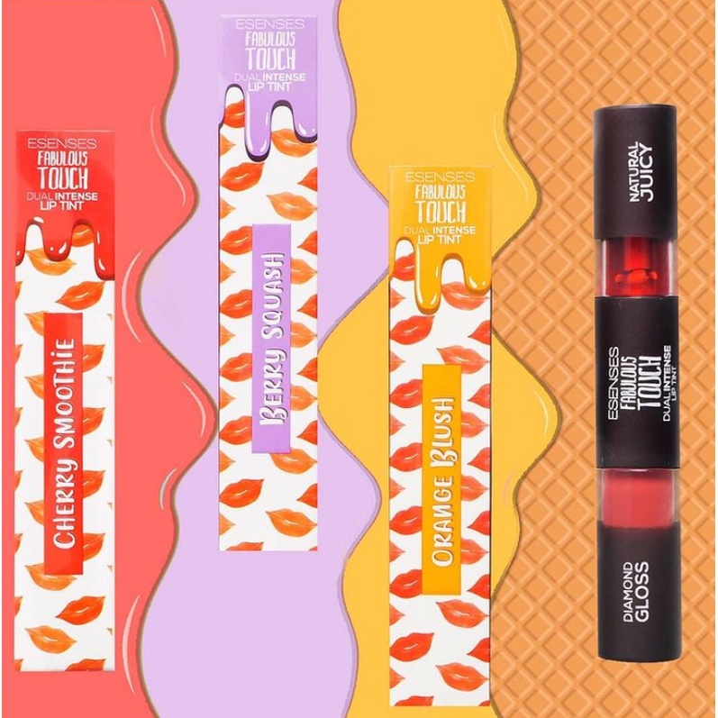 `ღ´ PHINKL `ღ´  [ESENSES] ESENSES Dual Liptint anti ribet lippstick ombre ala korea