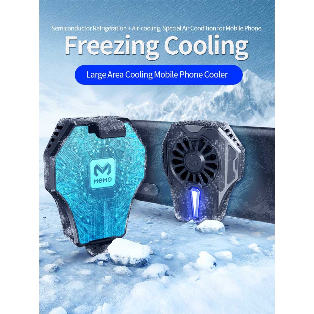 MEMO DL01 Fan Cooler Radiator Pendingin HP Cooling Fan Gaming