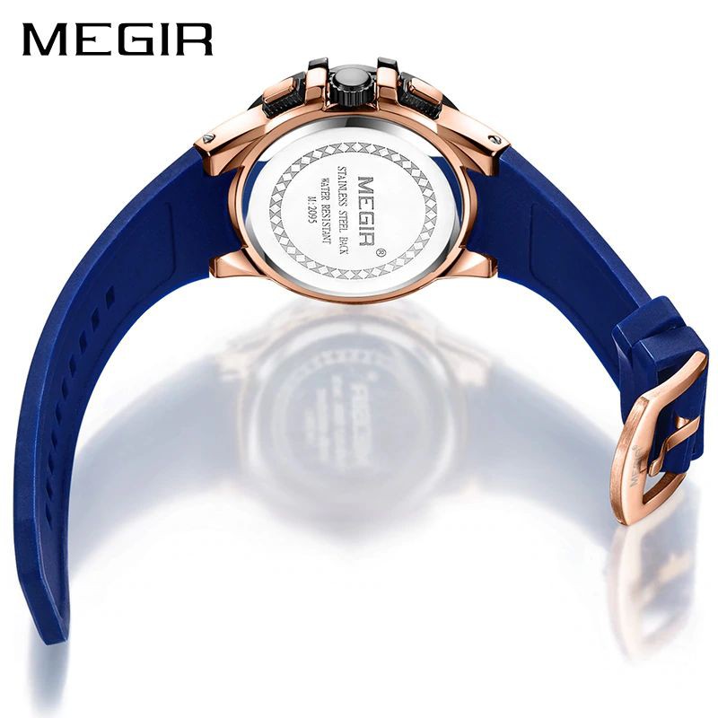 MEGIR 2095 Jam Tangan Pria Analog Chronograph WATCHKITE WKOS