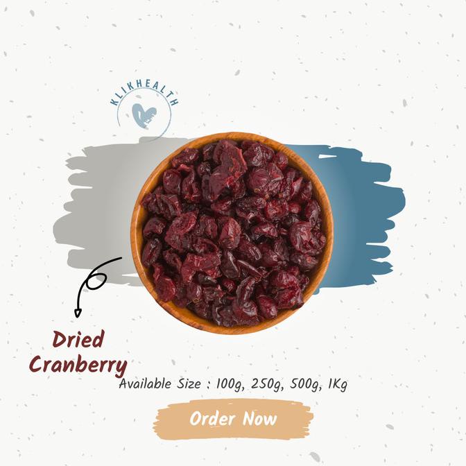 

Diskon Cranberry 1kg / Camilan Sehat / Dried Cranberry Unsweetened Diskon