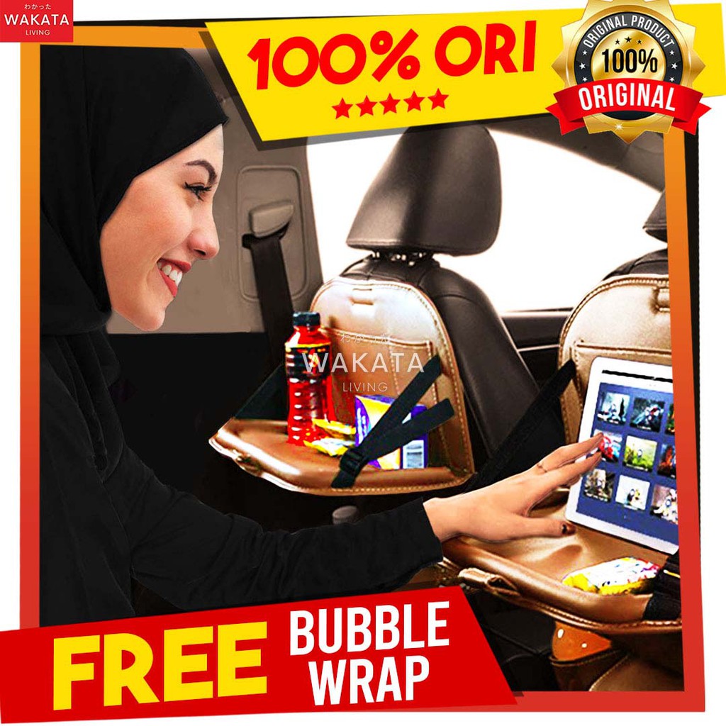 Car Seat Organizer Mobil Kulit Leather Premium Tas Jok Belakang Mobil Multifungsi Carzo Smart Seat