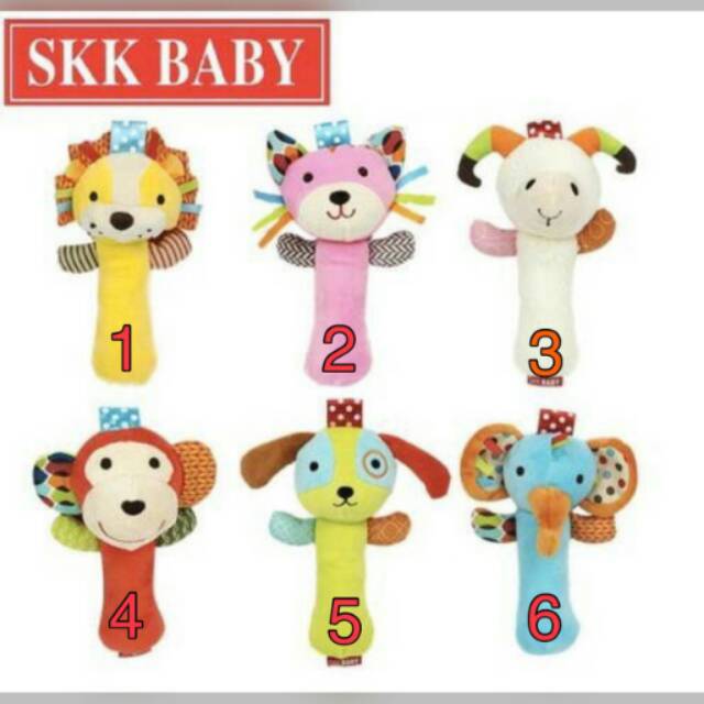 SKK Baby Rattle Stick / Mainan Bayi