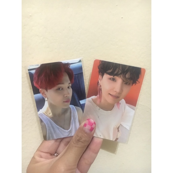 PC BTS:  Yoongi Cream & Jimin butter edition