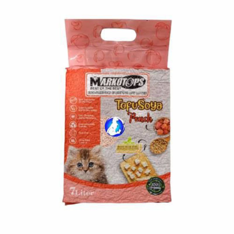 PASIR MARKOTOP TOFU 7 LT / PASIR TOFU KUCING 7 LT (NON GOJEK/GRAB)