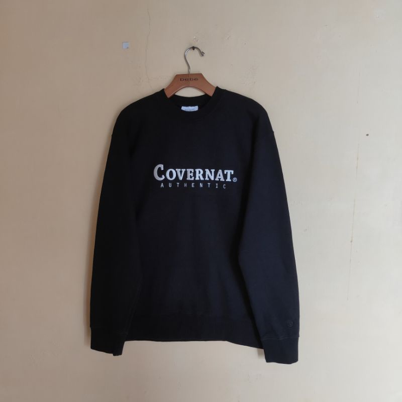 Covernat Authentic Crewneck Black