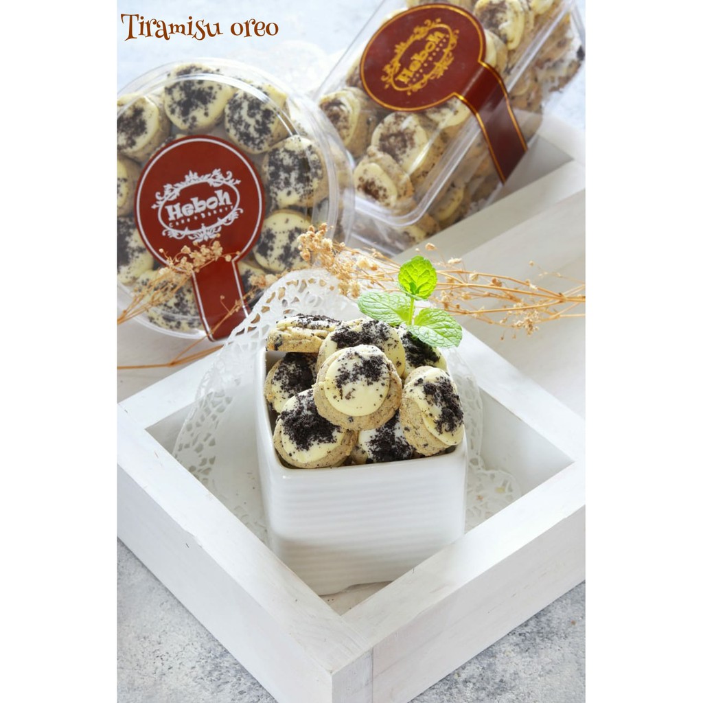 

Kue Kering Lebaran Premium Tiramisu Oreo By Heboh Cookies