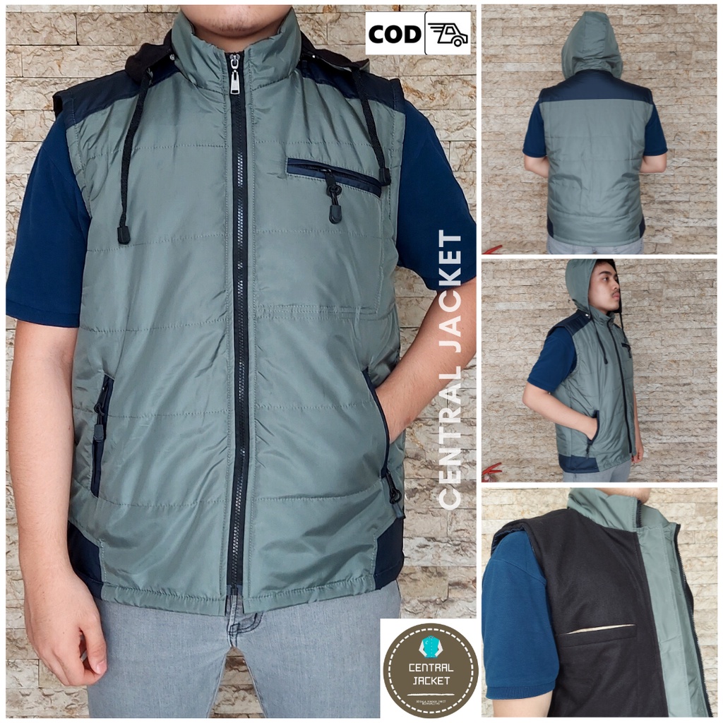 ROMPI PARASUT PRIA UKURAN JUMBO - JAKET ROMPI MOTOR WATERPROOF