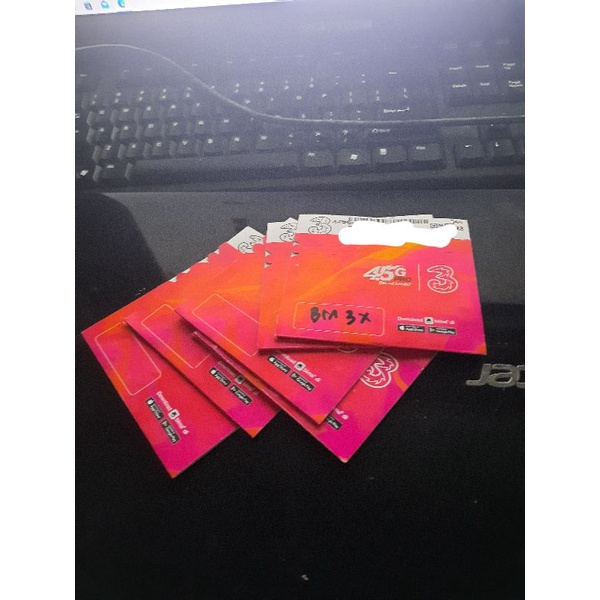 Perdana Internet Tri 9Gb BM3X Segel