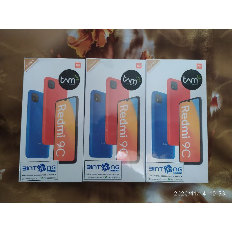 REDMI 9C RAM 4/64 Garansi Resmi Baru BNIB No Repack