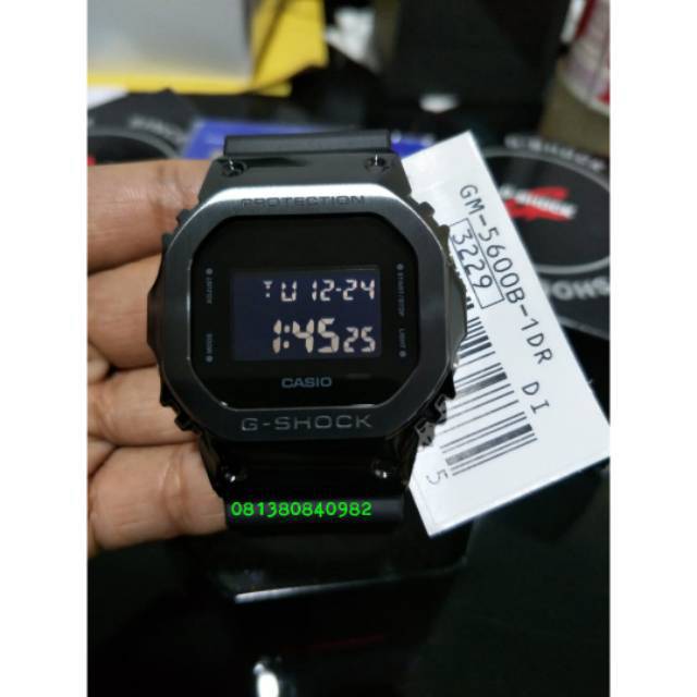 Casio G-Shock GM-5600B-1DR Gshock GM5600B-1 Original & Garansi