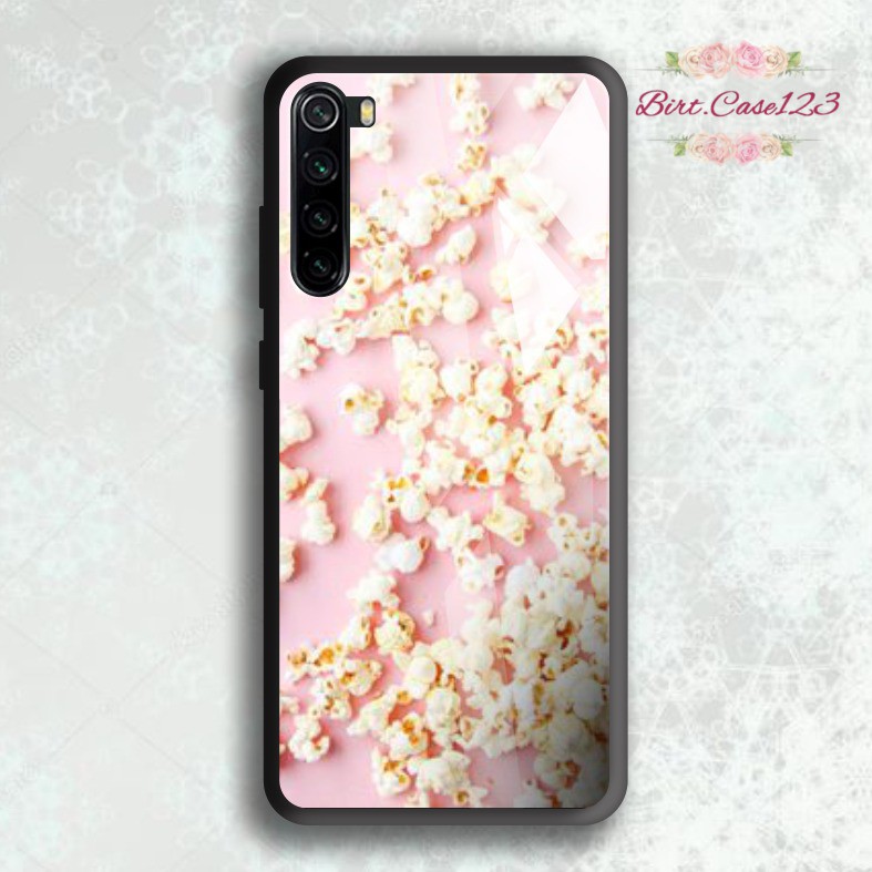 back case glass POP CORN Iphone 5 6 6s 6+ 6s+ 7 7s 7+ 8 8+ Se 2020 X Xs Xr 11 12 Mini Pro Max BC5199