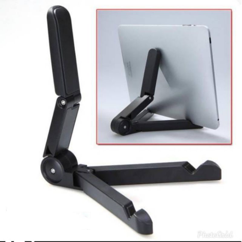 Portable Foid Stand Void Stand Phone Holder Dudukan Tablet Lipat