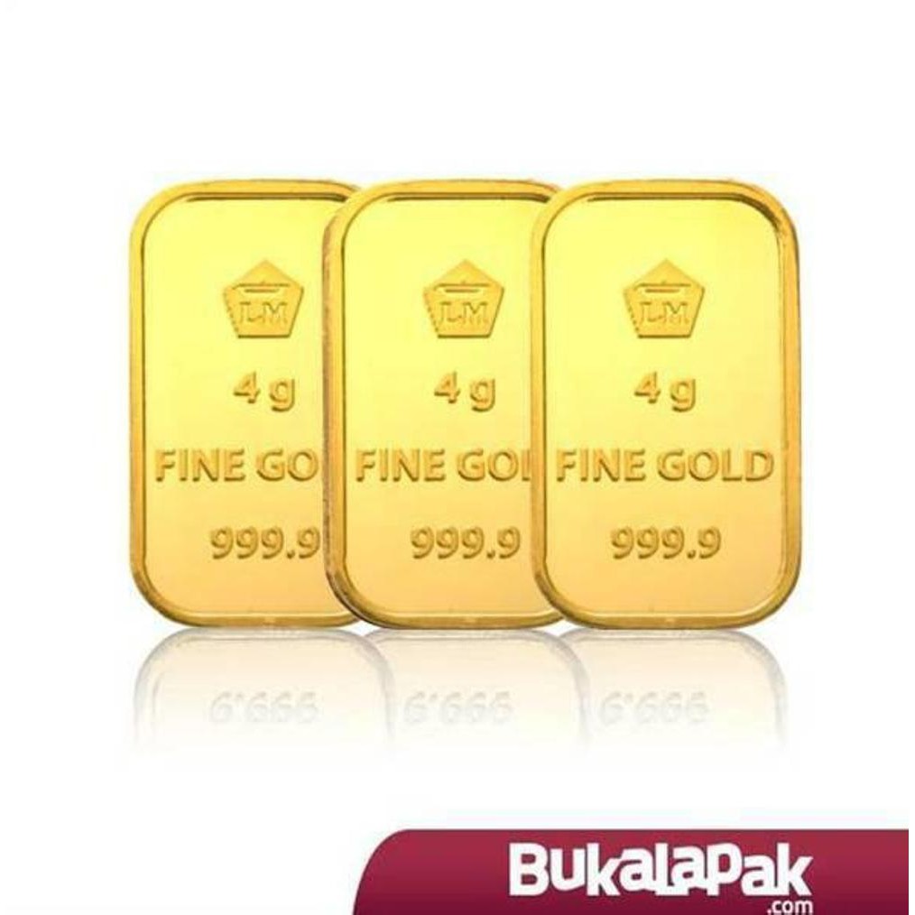 Jual Emas Logam MULIA 4 Gram Antam Asli Certificate LM Diskon