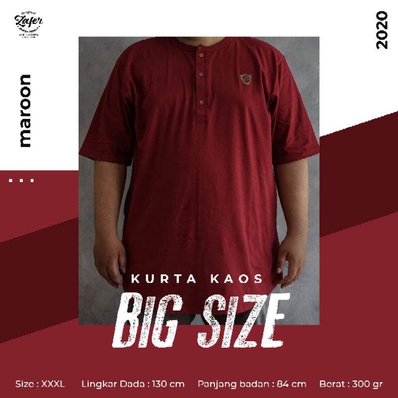 KURTA KAOS JUMBO / Kurta Kaos Pria Dewasa / Kurta Kaos Bahan Adem / Kurta Kaos Couple Ayah Anak / Ku