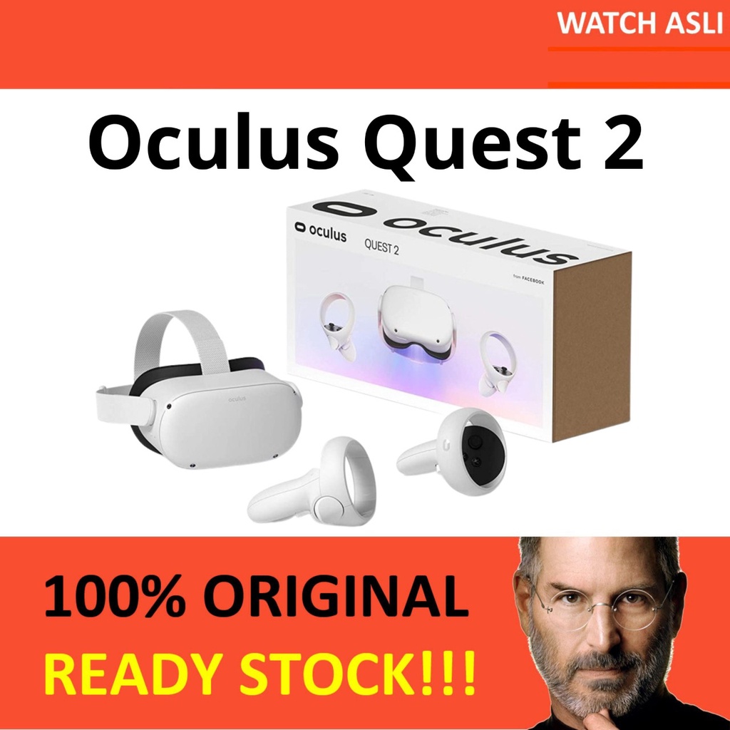 New Oculus Quest 2 128GB 256GB VR Virtual Reality Gaming Set All-in-One