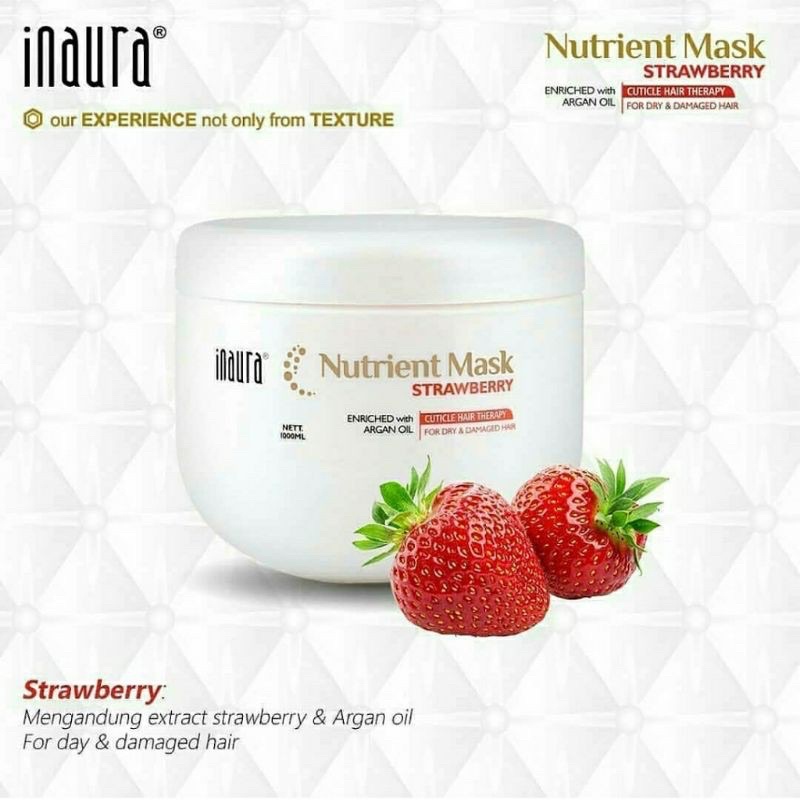 INAURA Nutrient MASK 1000 ML / Masker Rambut