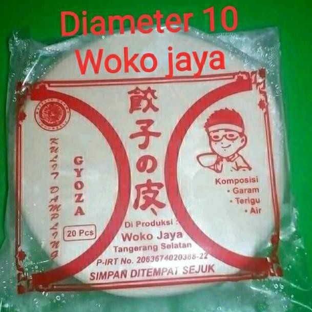 

BESTSELLER Kulit Gyoza isi 20 pcs.diameter 10cm lembut halus,Lentur, tidak mudah sobek 100%halal
