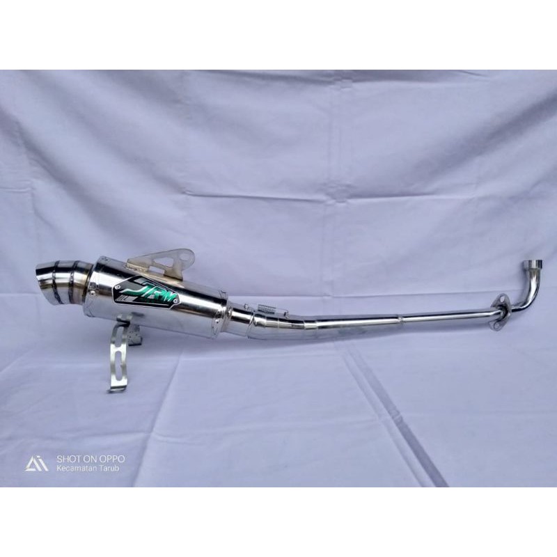 Knalpot Racing JRM Untuk motor Supra X 125 Supra lama Revo Fit Absolute Jupiter Karisma Smash Blade