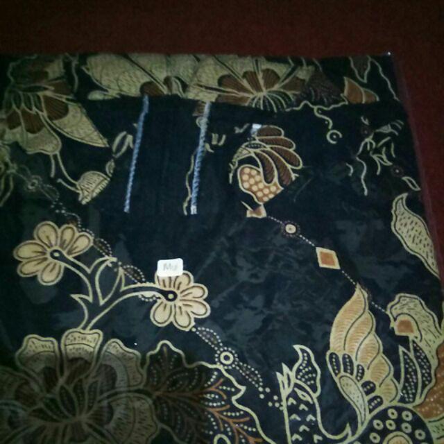 Batik Remaja Tunik Serut Kembang Hitam Warna Tersedia Ukuran S-jumbo 3xl