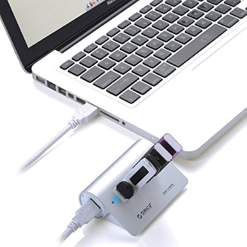 ORICO M3H4 Aluminum Alloy Housing 4 Port Super Speed USB3.0 Hub