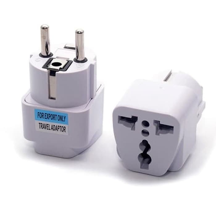 Over Steker Colokan Kaki 3 ke Kaki 2 / Travel Adaptor Kaki 3 ke Kaki 2