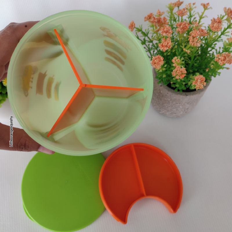 Toples Makanan Kedap Udara Tupperware Sekat Motif Zodiak