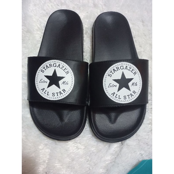 sandal slip on pria termurah anti air / sandal slide pria bintang stargazer all star