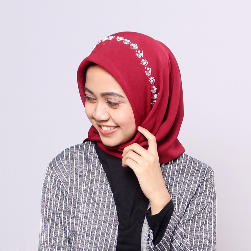 JILBAB PAYET/Kerudung Payet/Hijab Payet Segi Empat/Hijab PESTA KONDANGAN RERE