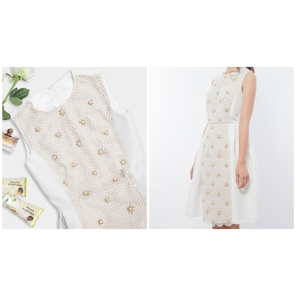 DRESS SEBASTIAN GUNAWAN (MAGNUM WHITE ALMOND)