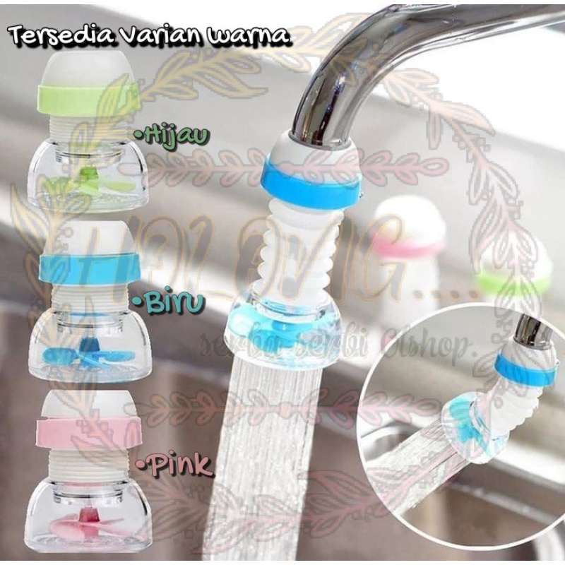 Sambungan Fleksibel Kran air - Fleksibel kran plastik 360°
