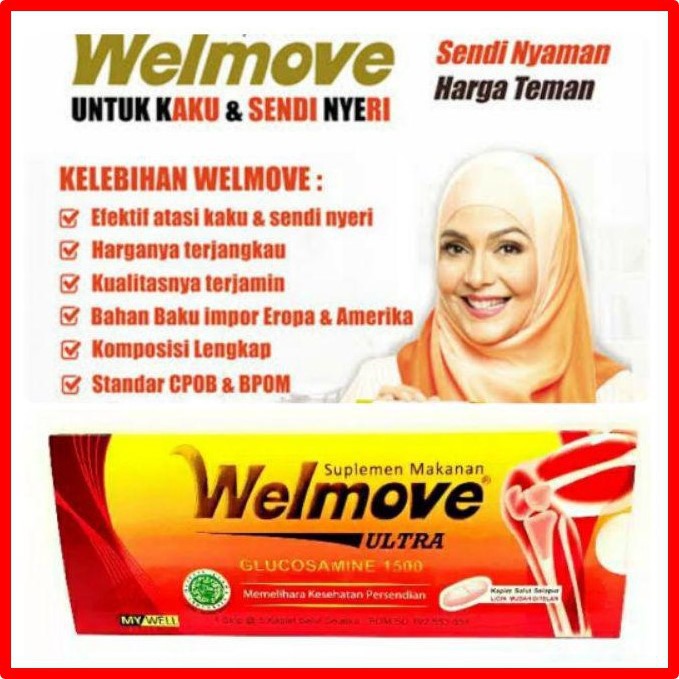 BPOM WELMOVE SUPLEMEN SENDI / WELMOVE SUPLEMEN MAKANAN / WELMOVE ULTRA / SYE