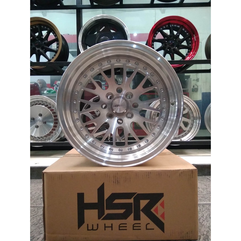 Velg Mobil Ring 15 Hsr Classic Silver Polish