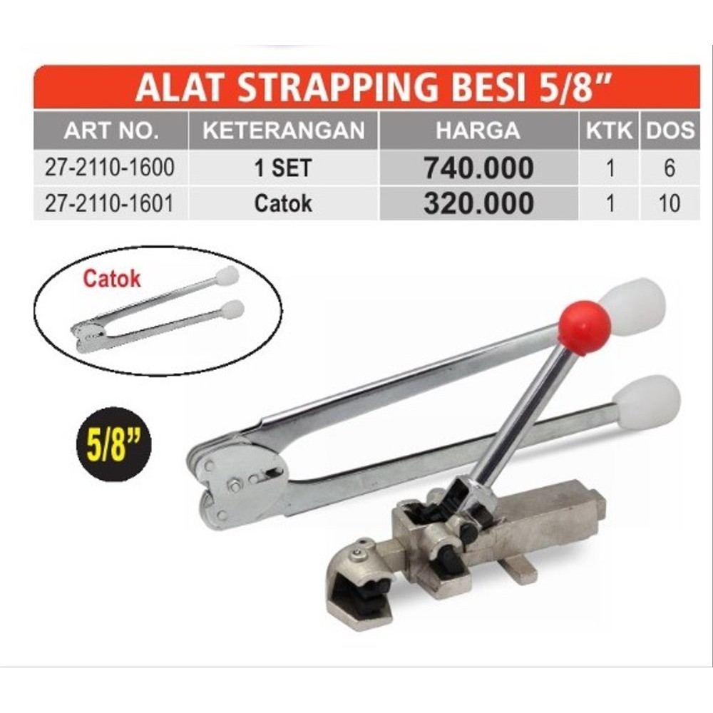 alat strapping besi catok saja Diskon