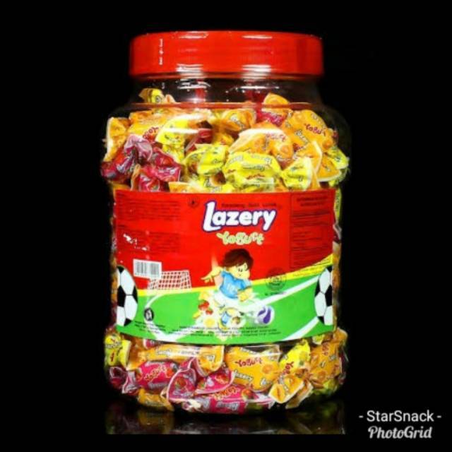 

LAZERY Yogurt Toples isi 200pc 500Gram