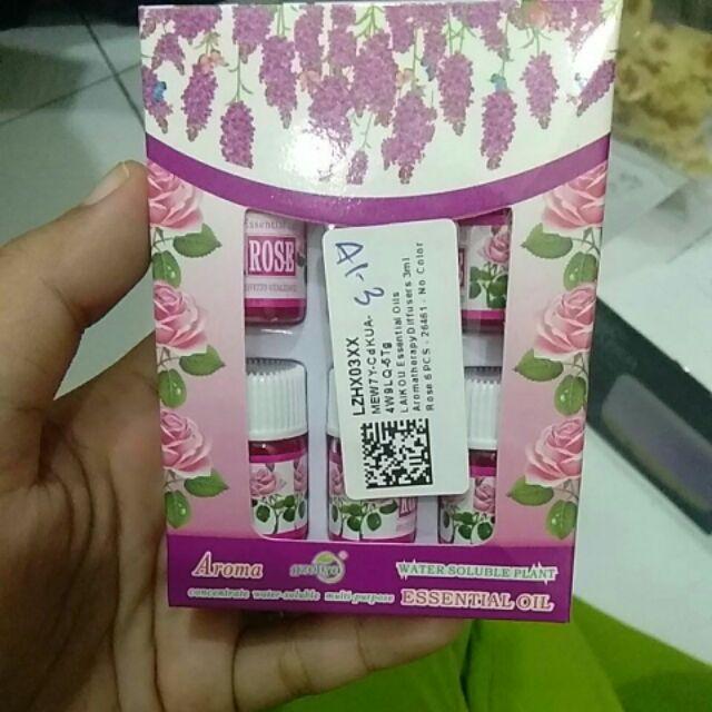 Laikou Essential Oils Aromatherapy Diffusers 3ml 6 Pcs - 26461