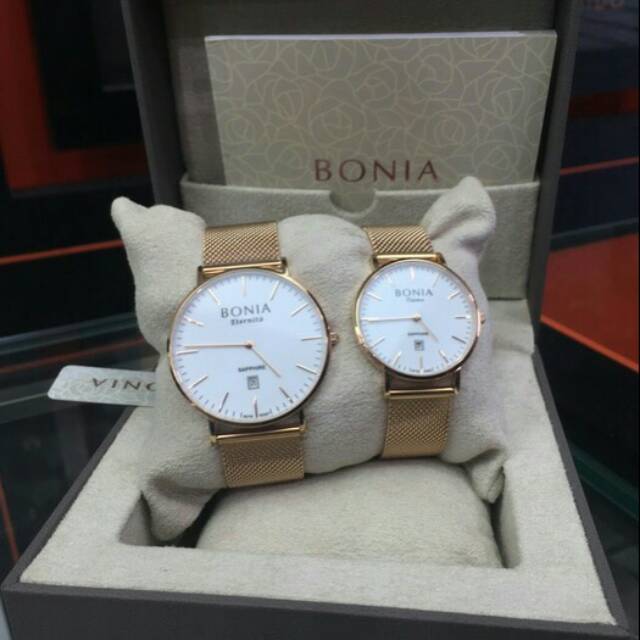 JAM TANGAN COUPLE BONIA 10321 100% ORIGINAL