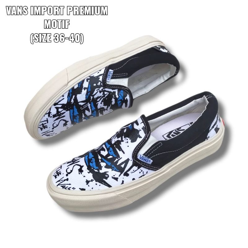 Aneka Vans slipon import premium