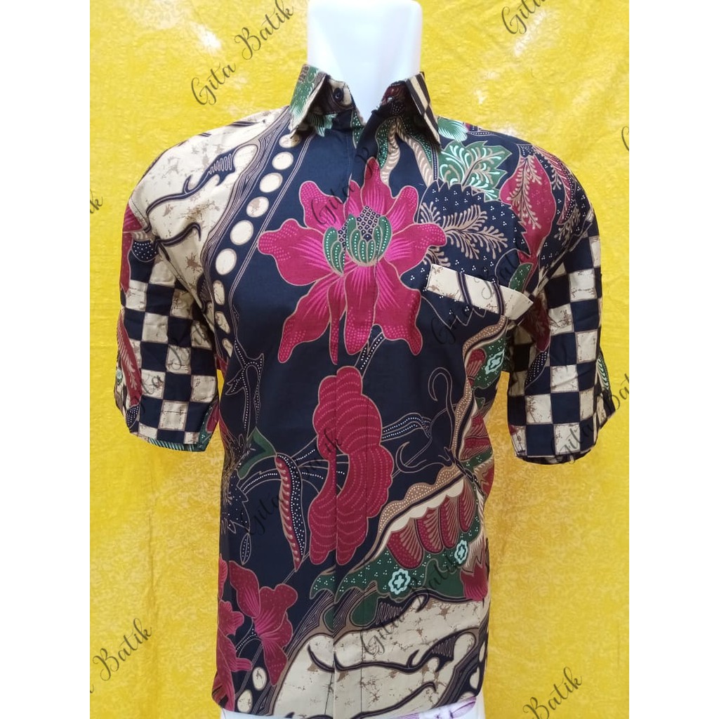 Kemeja Batik Gita Batik 045/batik pria/Hem batik/batik/atasan batik pria/batik murah