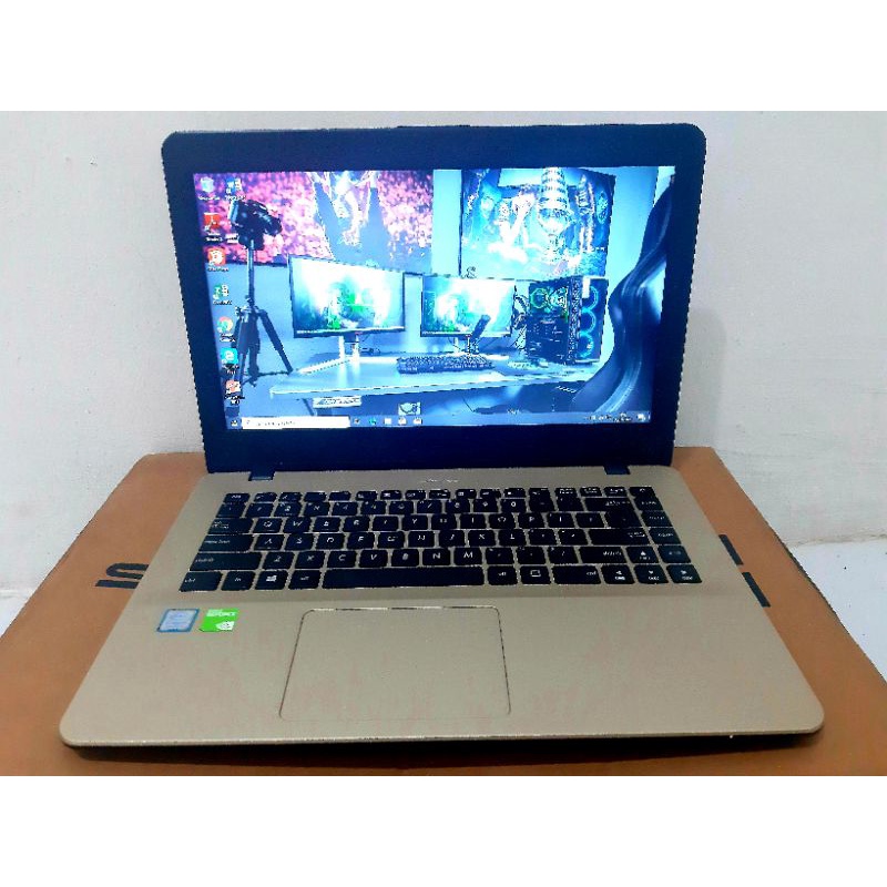 Laptop Asus Vivobook A442UR Dual VGA Core i5 Gen 8 Ram 8 Ssd 256 Fulset Like New Cocok Buat Gaming