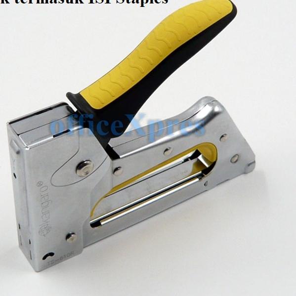 

Limited - Alat Stapler Tembak Jok Kulit Motor / Guntacker TS 610R Sejenis MAX TGA/ Cekrekan / Pengokot / Stapler Sofa