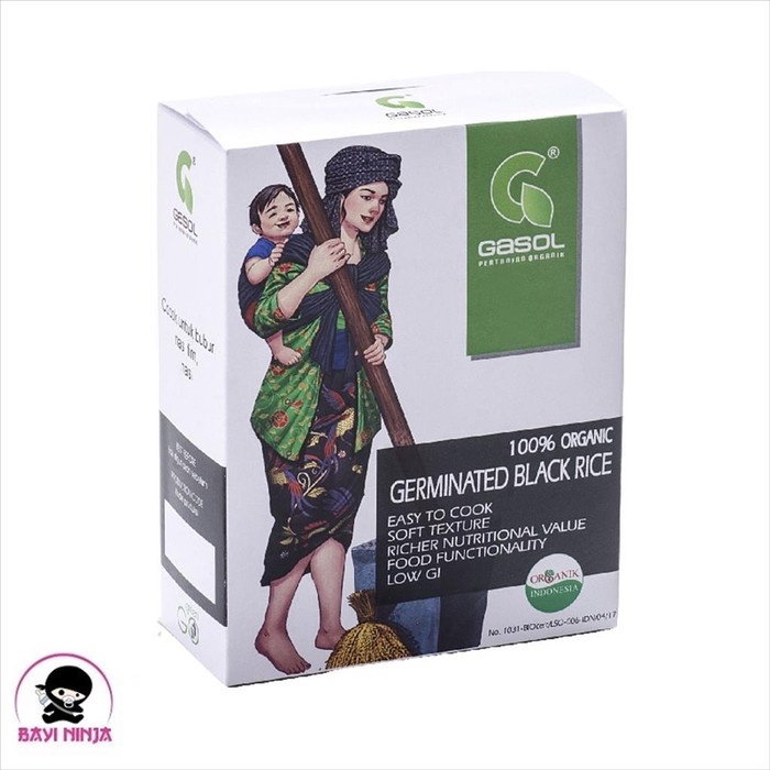 

fs2011bb Gasol Organic Beras Hitam Black Rice Organik 300 G Sv012Ss