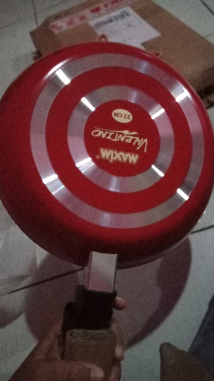 Wajan Teflon Maxim Valentino 12cm,18cm,20cm,22cm