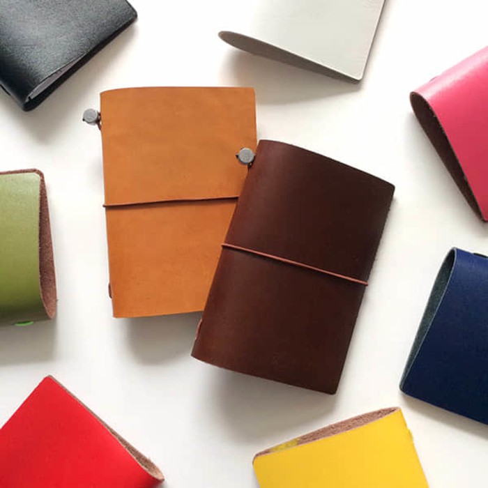 

Leather myntydori (Passport Size) (Traveler's Notebook/Journal)